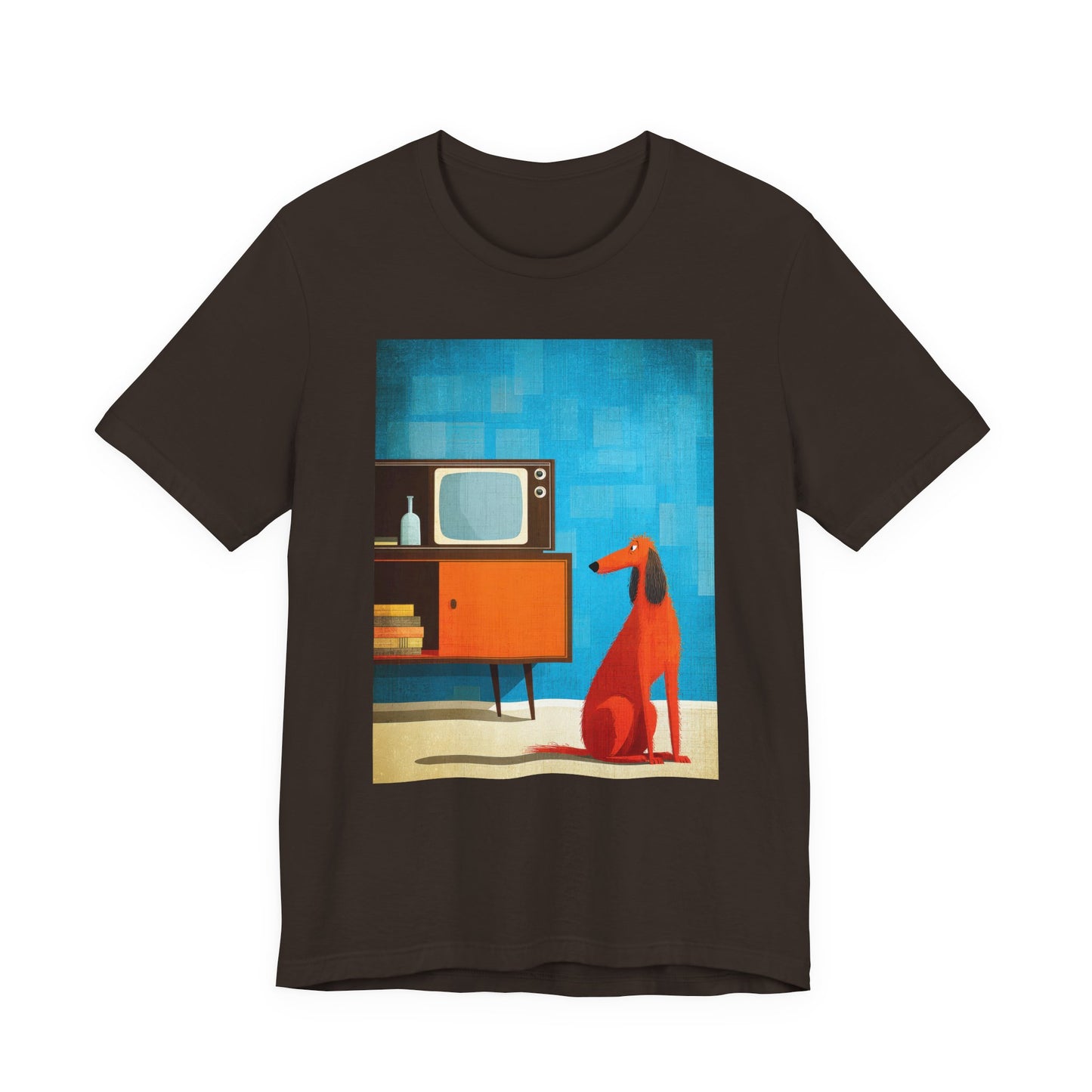 Afghan Hound "Mid-Century Doggo" T-shirt