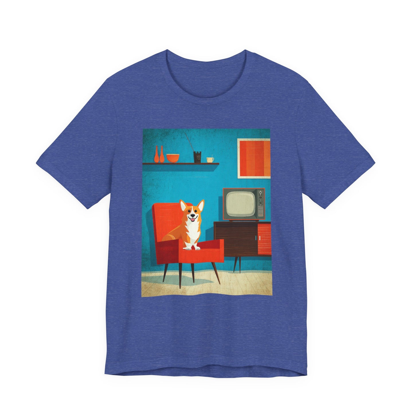Pembroke Welsh Corgi "Mid-Century Doggo" T-shirt