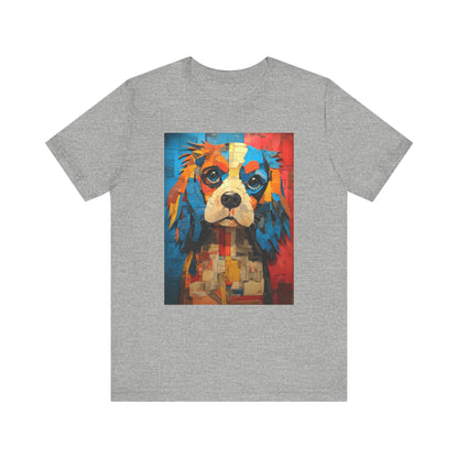 Cavalier King Charles Spaniel "Mosaic Mutt" T-shirt