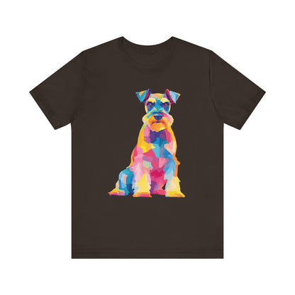 Giant Schnauzer "Colorful Canine" T-shirt