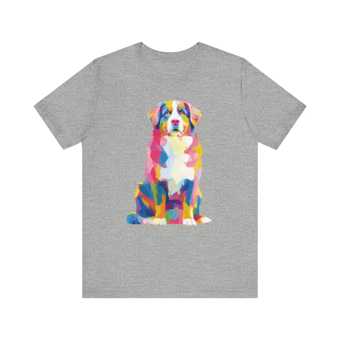 Bernese Mountain Dog "Colorful Canine" T-shirt
