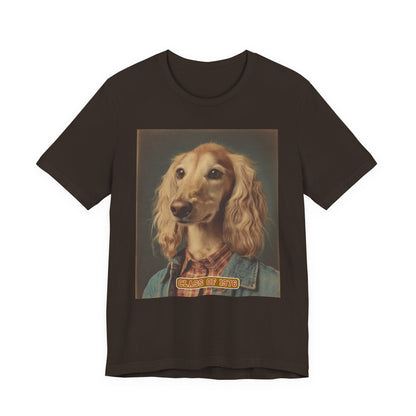 Afghan Hound "Class of 1976" T-shirt