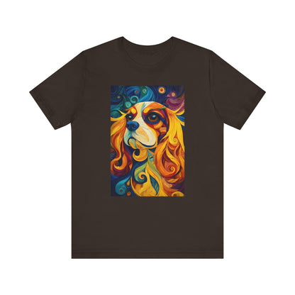Cavalier King Charles Spaniel "Cosmic Canine" T-shirt