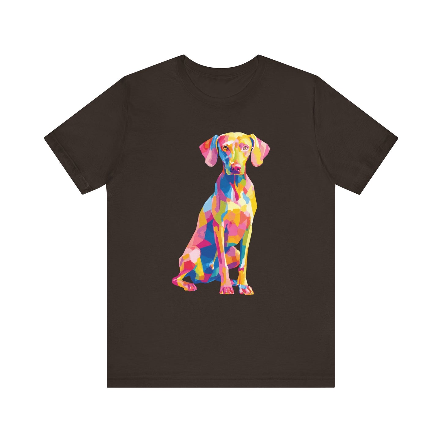 Weinmaraner "Colorful Canine" T-shirt