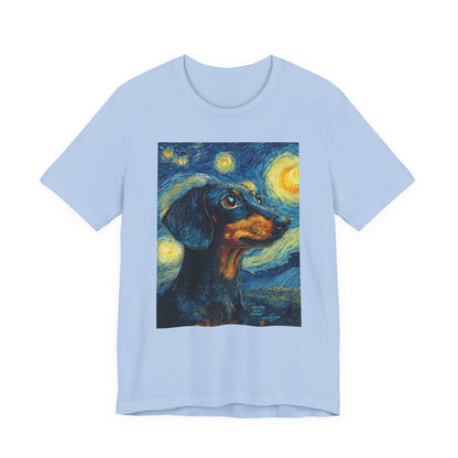 Dachshund "Starry Night" T-shirt