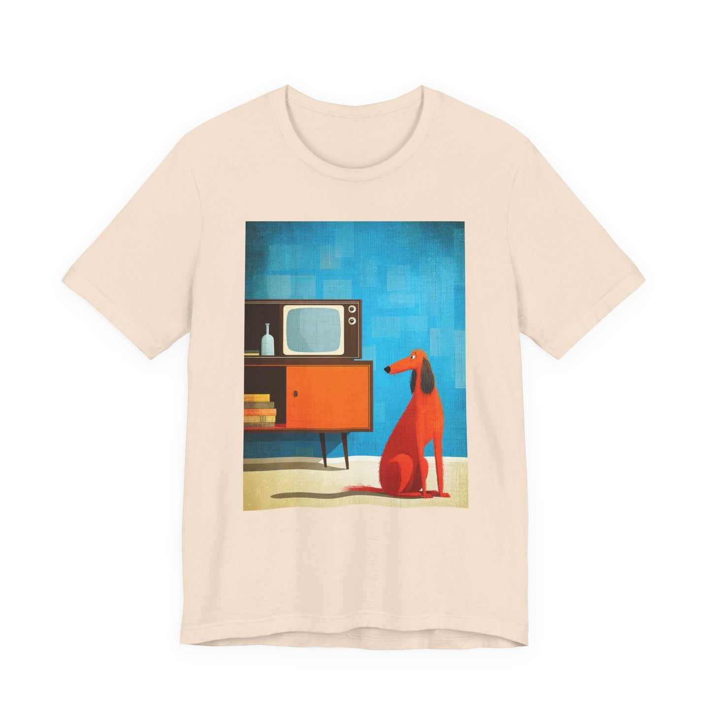 Afghan Hound "Mid-Century Doggo" T-shirt