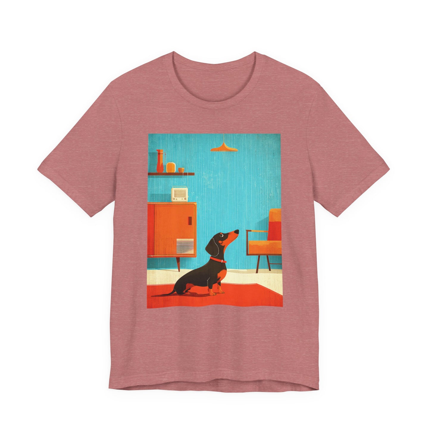 Dachshund "Mid-Century Doggo" T-shirt