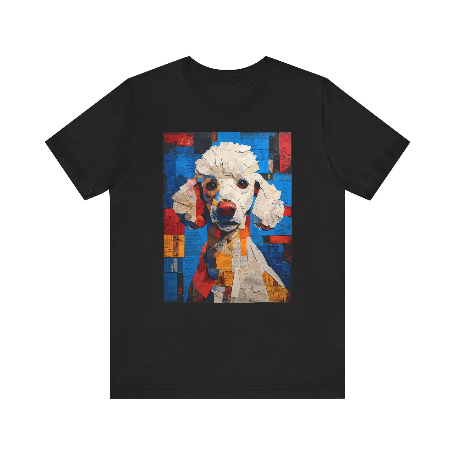 French Poodle "Mosaic Mutt" T-shirt
