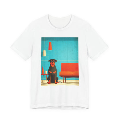 Rottweiler "Mid-Century Doggo" T-shirt