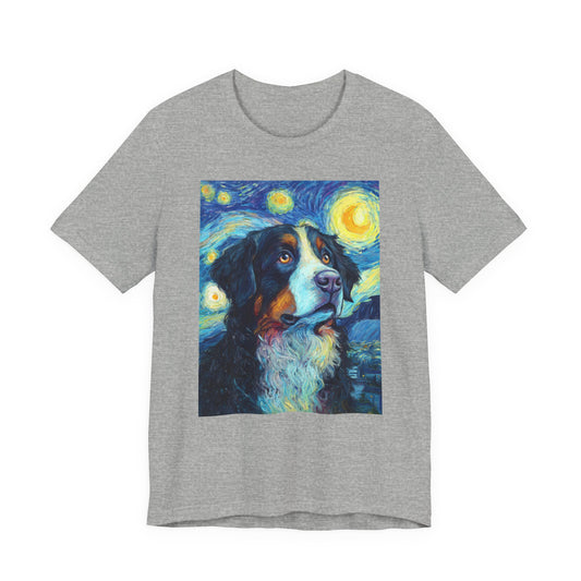 Bernese Mountain Dog "Starry Night" T-shirt