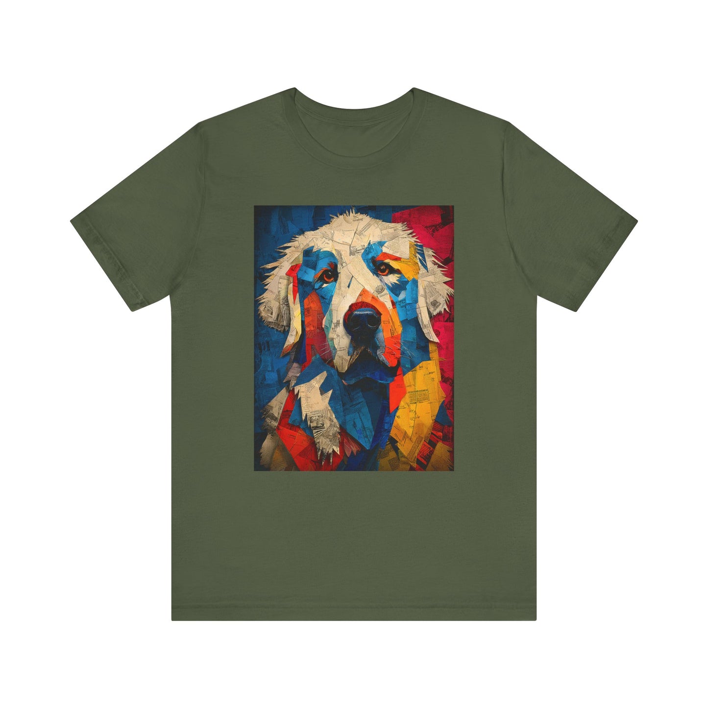 Great Pyrenees "Mosaic Mutt" T-shirt