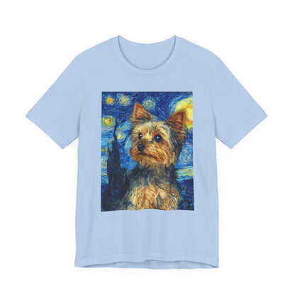 Yorkshire Terrier "Starry Night" T-shirt