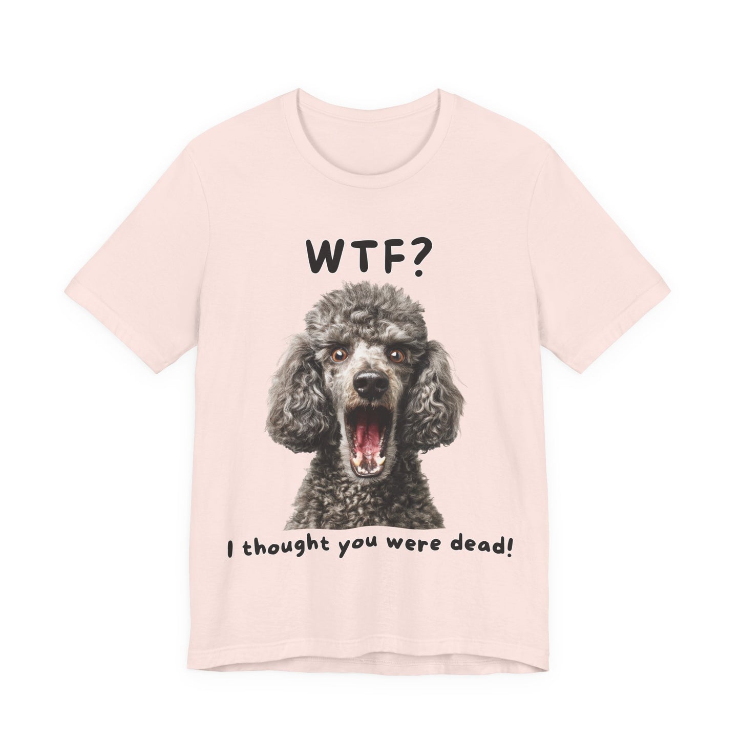 French Poodle "WTF?" T-shirt