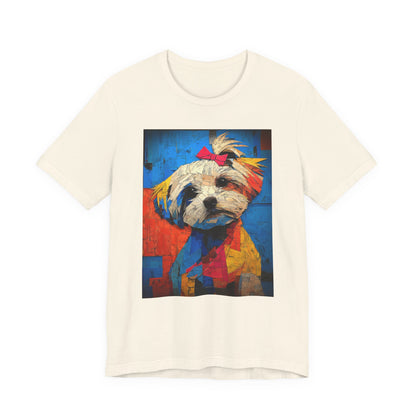 Maltese "Mosaic Mutt" T-shirt