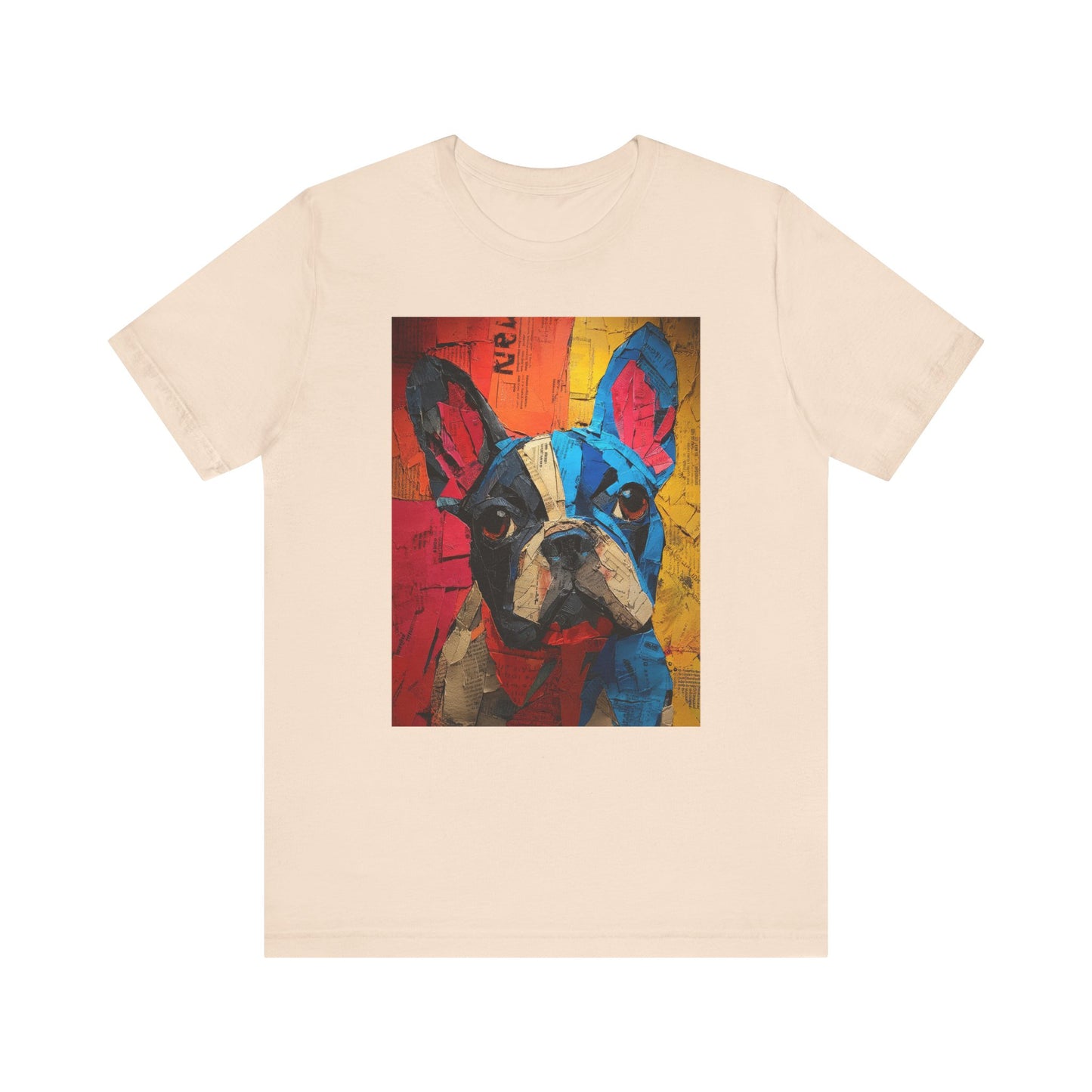French Bulldog "Mosaic Mutt" T-shirt