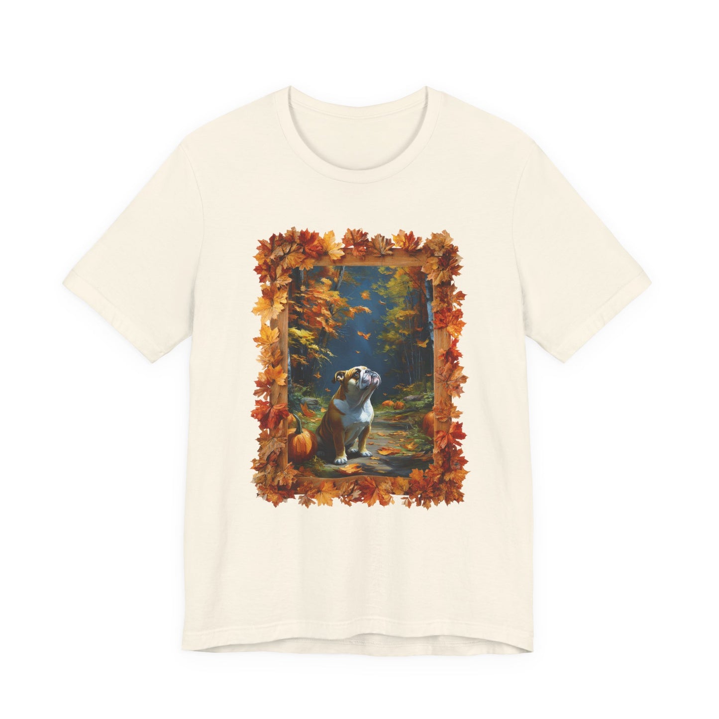 English Bulldog "Pumpkin Pup" T-shirt