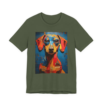 Dachshund "Mosaic Mutt" T-shirt