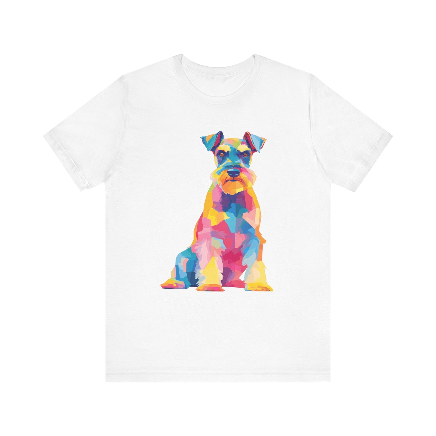 Giant Schnauzer "Colorful Canine" T-shirt