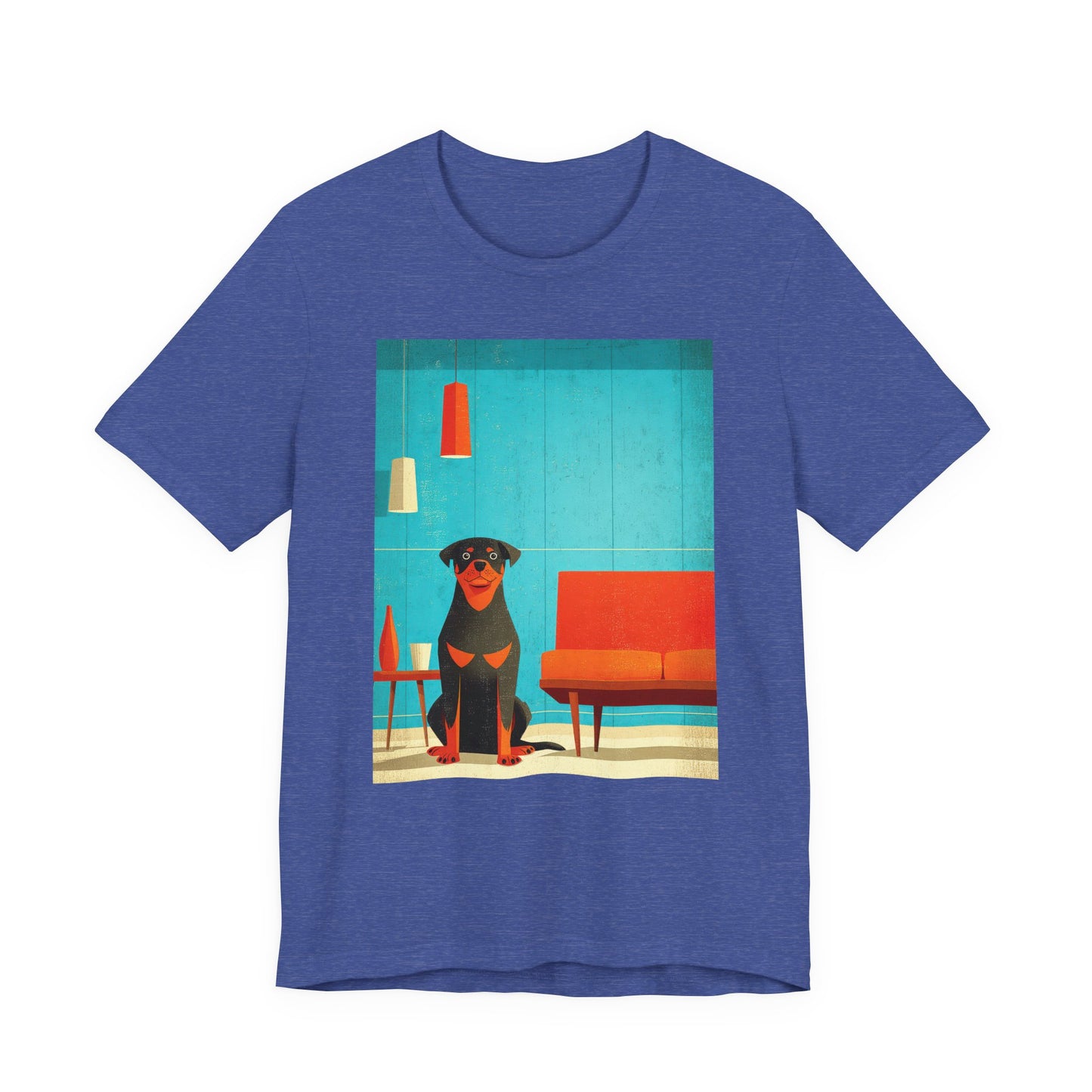 Rottweiler "Mid-Century Doggo" T-shirt