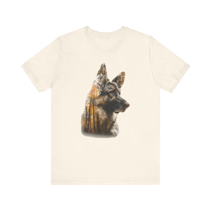 German Shepherd "Forest Minded" T-shirt