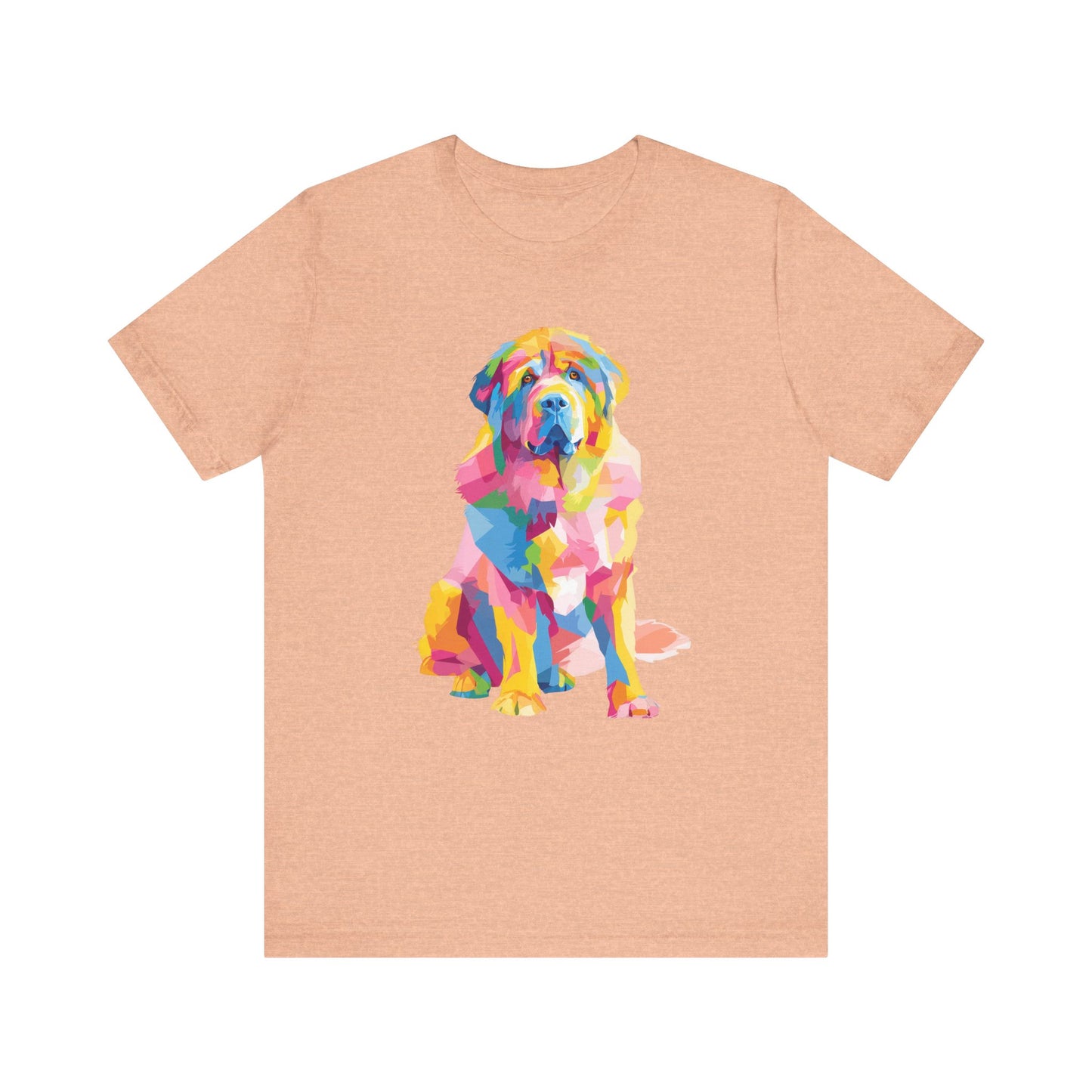 Tibetan Mastiff "Colorful Canine" T-shirt