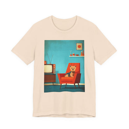 Yorkshire Terrier "Mid-Century Doggo" T-shirt