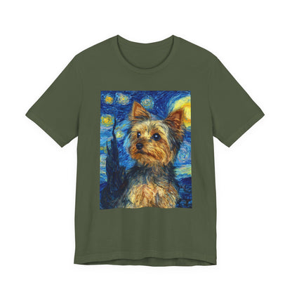 Yorkshire Terrier "Starry Night" T-shirt