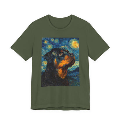 Rottweiler "Starry Night" T-shirt