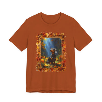 Dachshund "Pumpkin Pup" T-shirt
