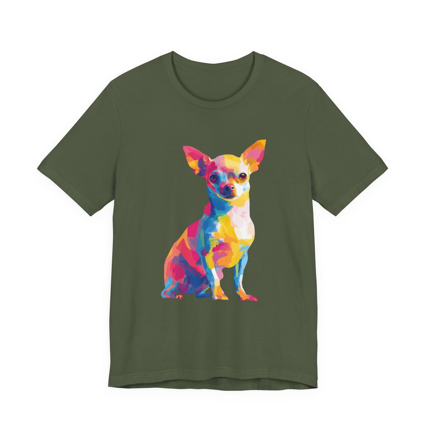 Chihuahua "Colorful Canine" T-shirt
