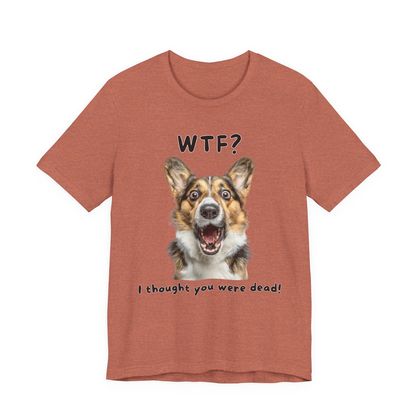 Pembroke Welsh Corgi "WTF?" T-shirt