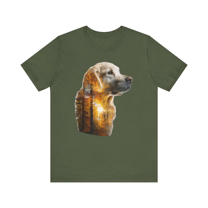 Golden Retriever "Forest Minded" T-shirt