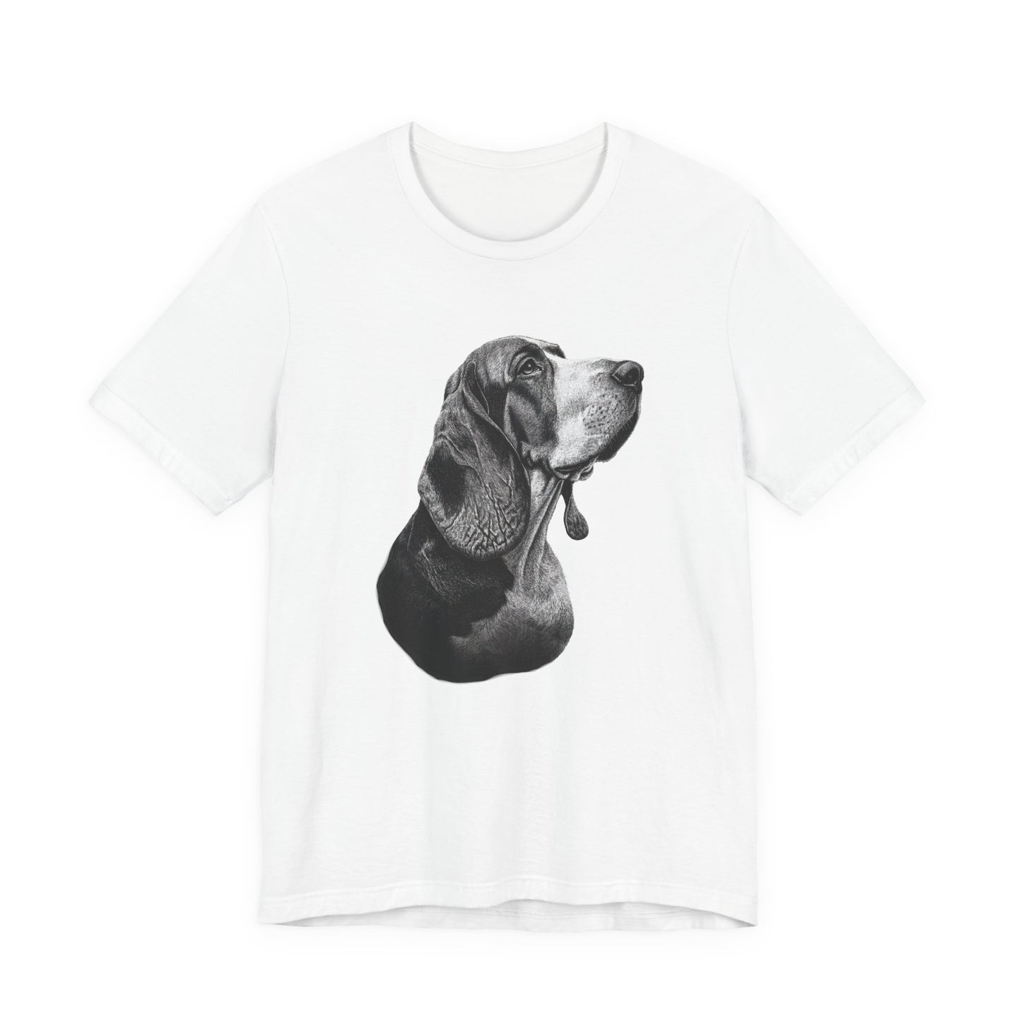 Basset Hound "Noir & Blanc" T-shirt