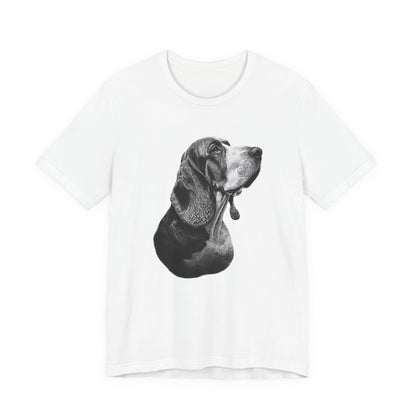 Basset Hound "Noir & Blanc" T-shirt