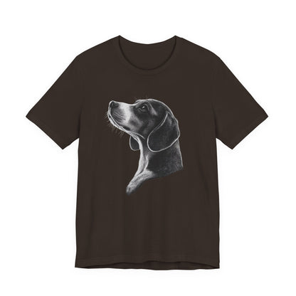 Beagle "Noir & Blanc" T-shirt