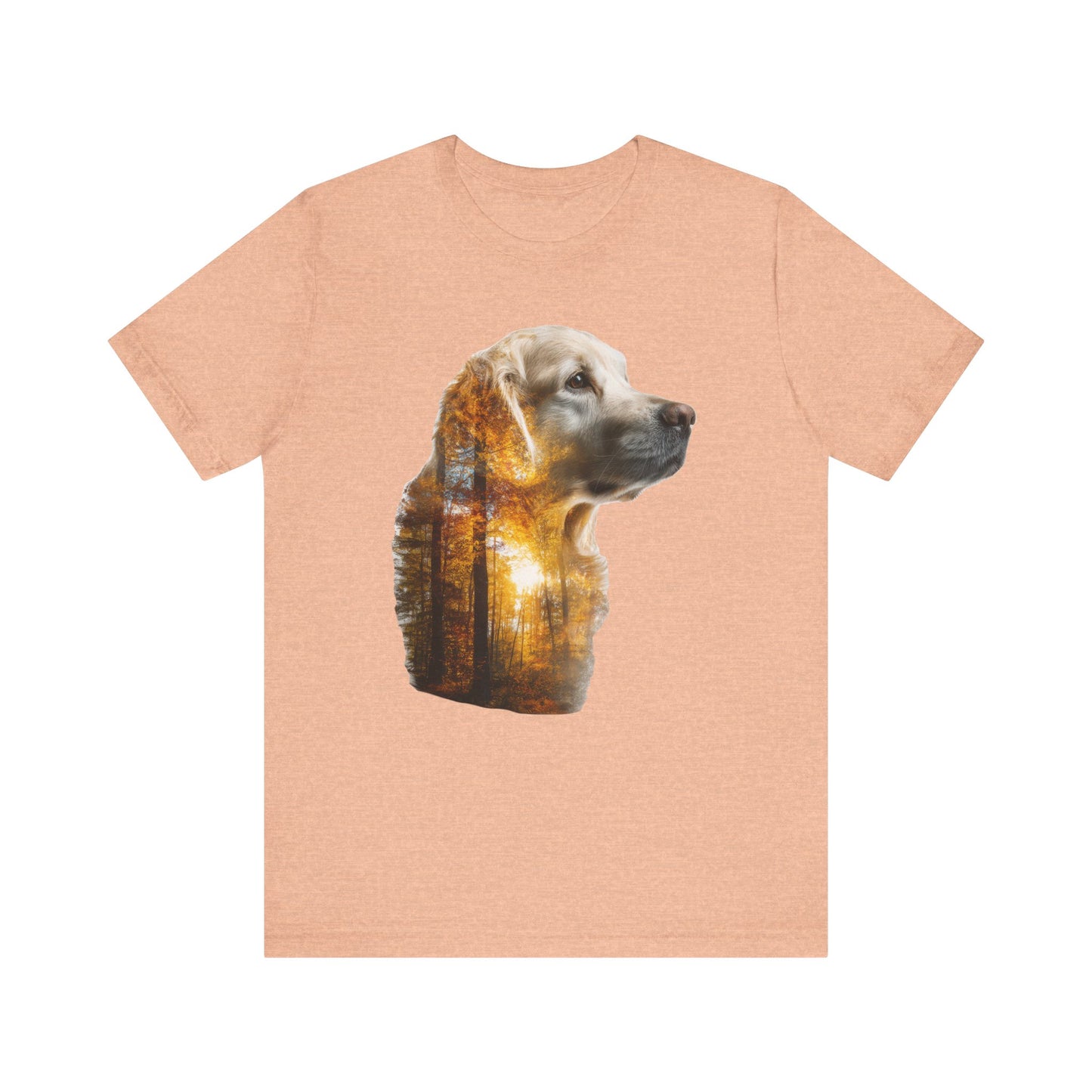 Golden Retriever "Forest Minded" T-shirt