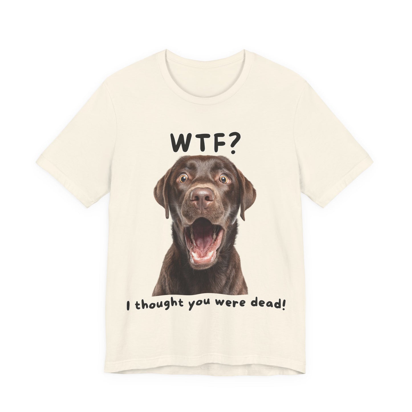 Labrador Retriever "WTF?" T-shirt