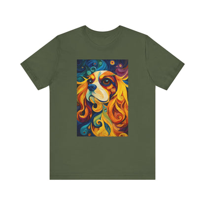 Cavalier King Charles Spaniel "Cosmic Canine" T-shirt