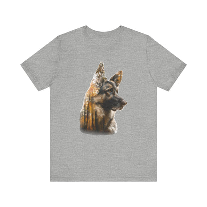 German Shepherd "Forest Minded" T-shirt