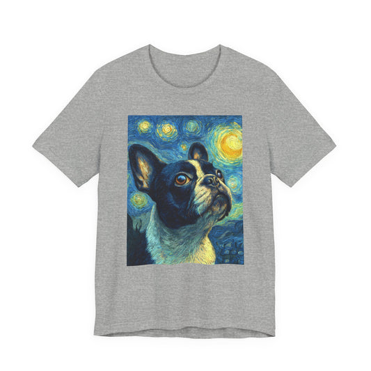 French Bulldog "Starry Night" T-shirt