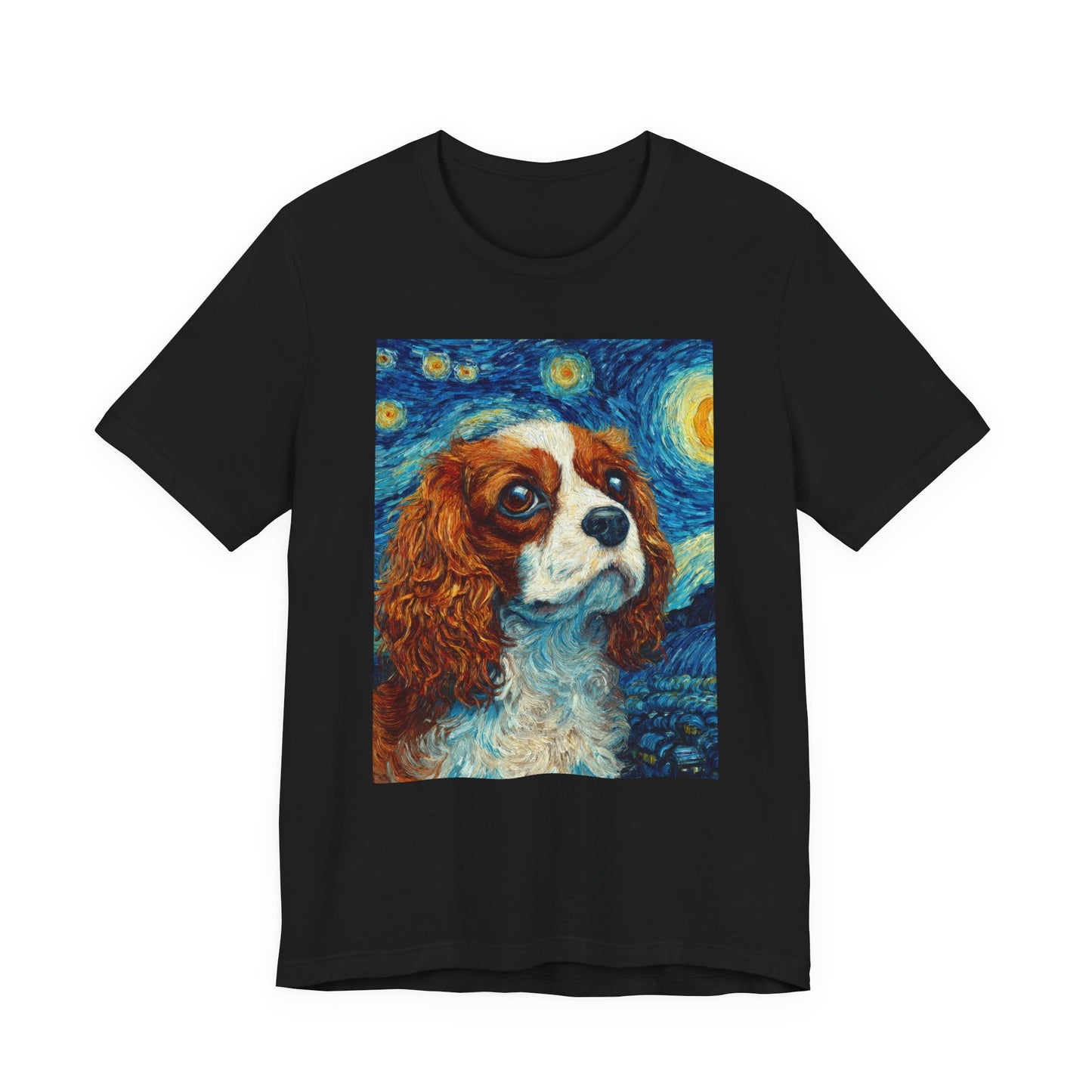 Cavalier King Charles Spaniel "Starry Night" T-shirt
