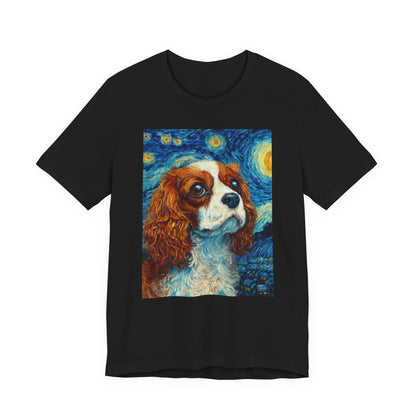 Cavalier King Charles Spaniel "Starry Night" T-shirt