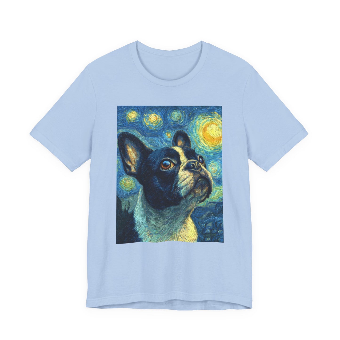French Bulldog "Starry Night" T-shirt