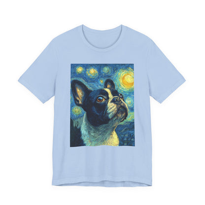 French Bulldog "Starry Night" T-shirt
