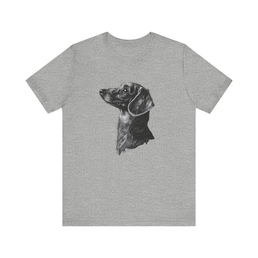 Dachshund "Noir & Blanc" T-shirt
