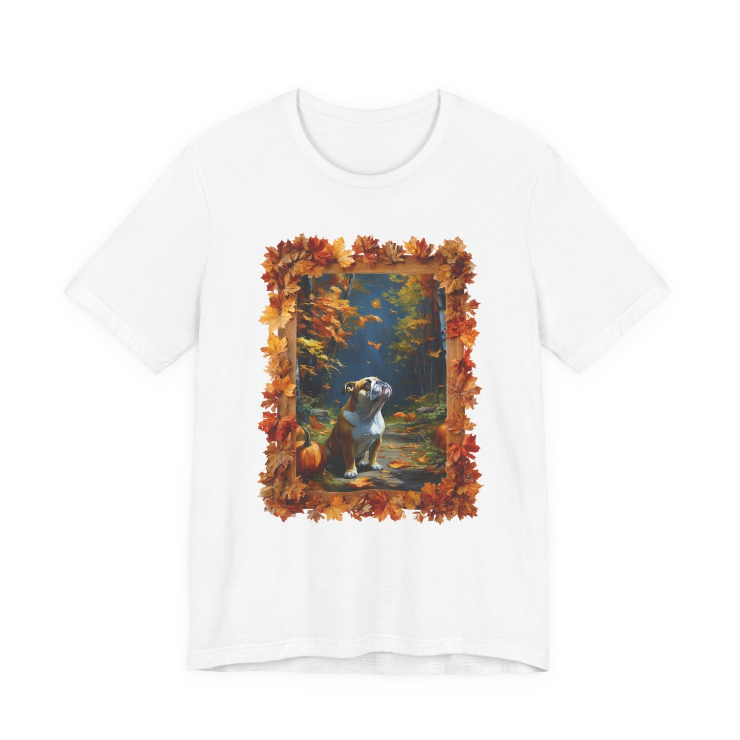 English Bulldog "Pumpkin Pup" T-shirt