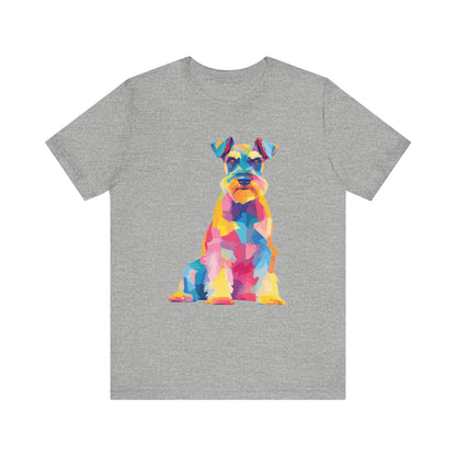 Giant Schnauzer "Colorful Canine" T-shirt
