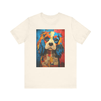 Cavalier King Charles Spaniel "Mosaic Mutt" T-shirt