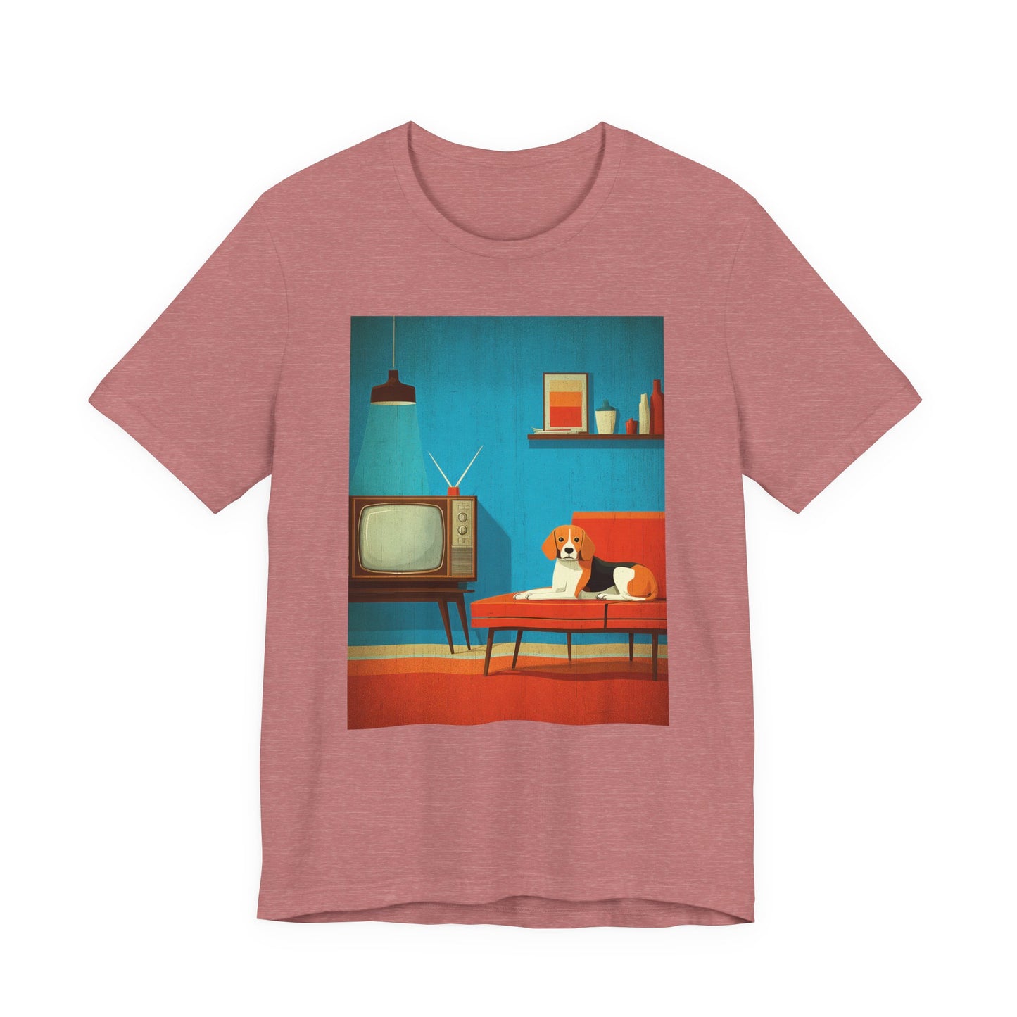 Beagle "Mid-Century Doggo" T-shirt