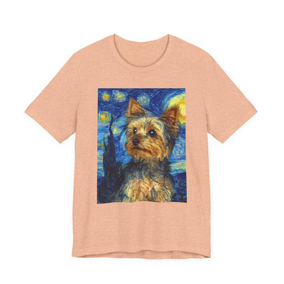 Yorkshire Terrier "Starry Night" T-shirt
